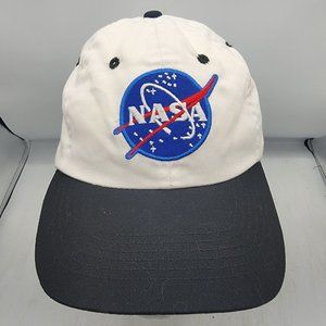 Nasa Kids Hat Cap White Halloween 56 CM Adjustable Space Comfort Casusal